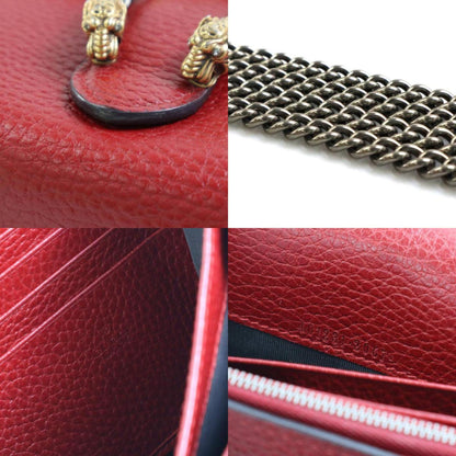 Gucci Red Leather Dionysus