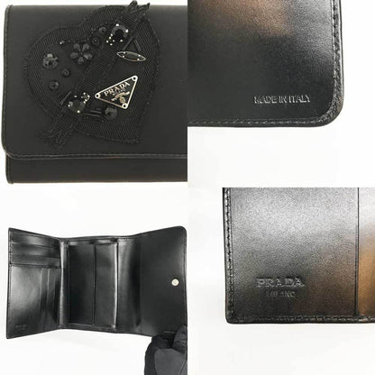 Prada Black Canvas Saffiano