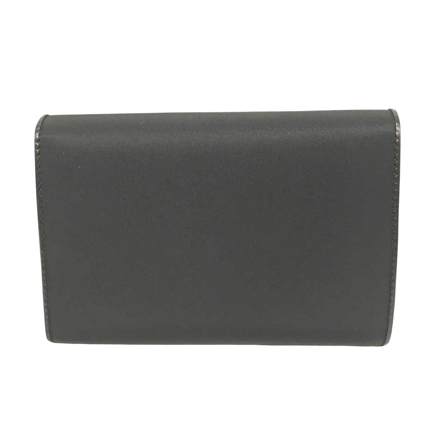Prada Black Canvas Saffiano