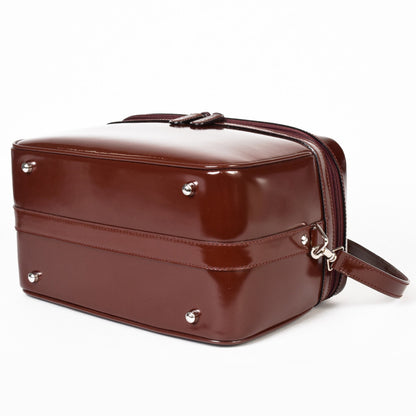 Gucci Brown Leather Bamboo