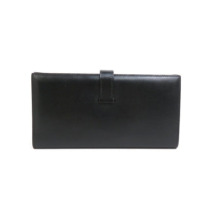 Hermès Black Leather Béarn