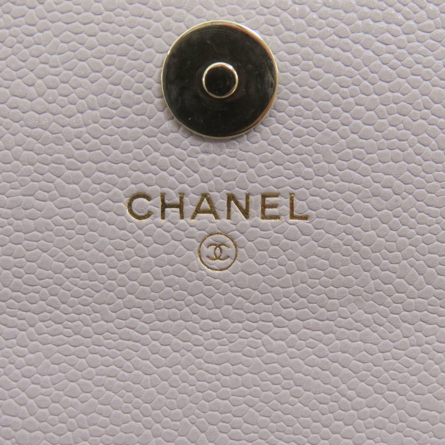 Chanel Gray Leather Business Affinity