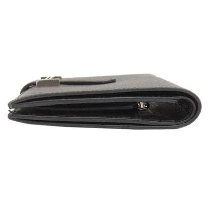 Hermès Black Leather Béarn