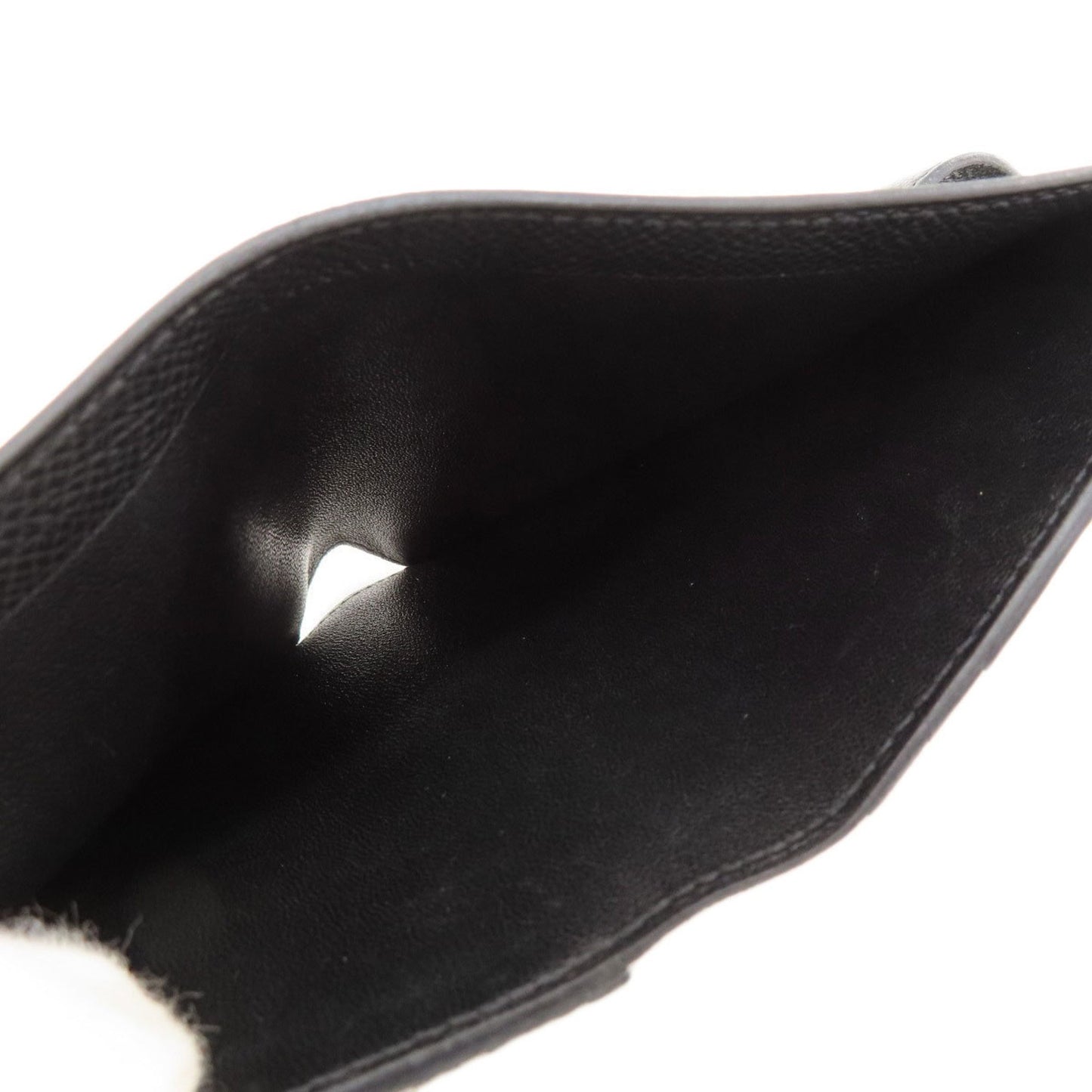 Hermès Black Leather Béarn