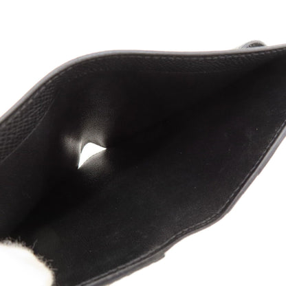 Hermès Black Leather Béarn