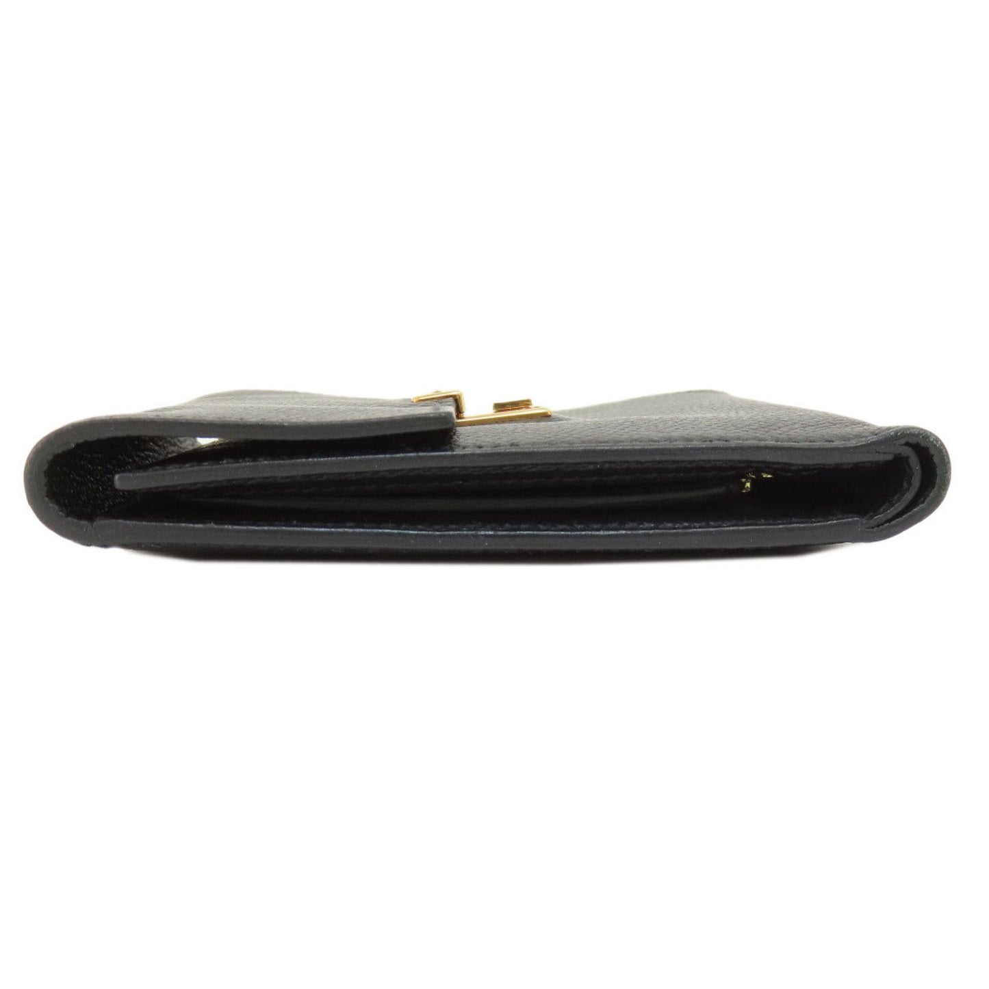 Hermès Black Leather Clic 12