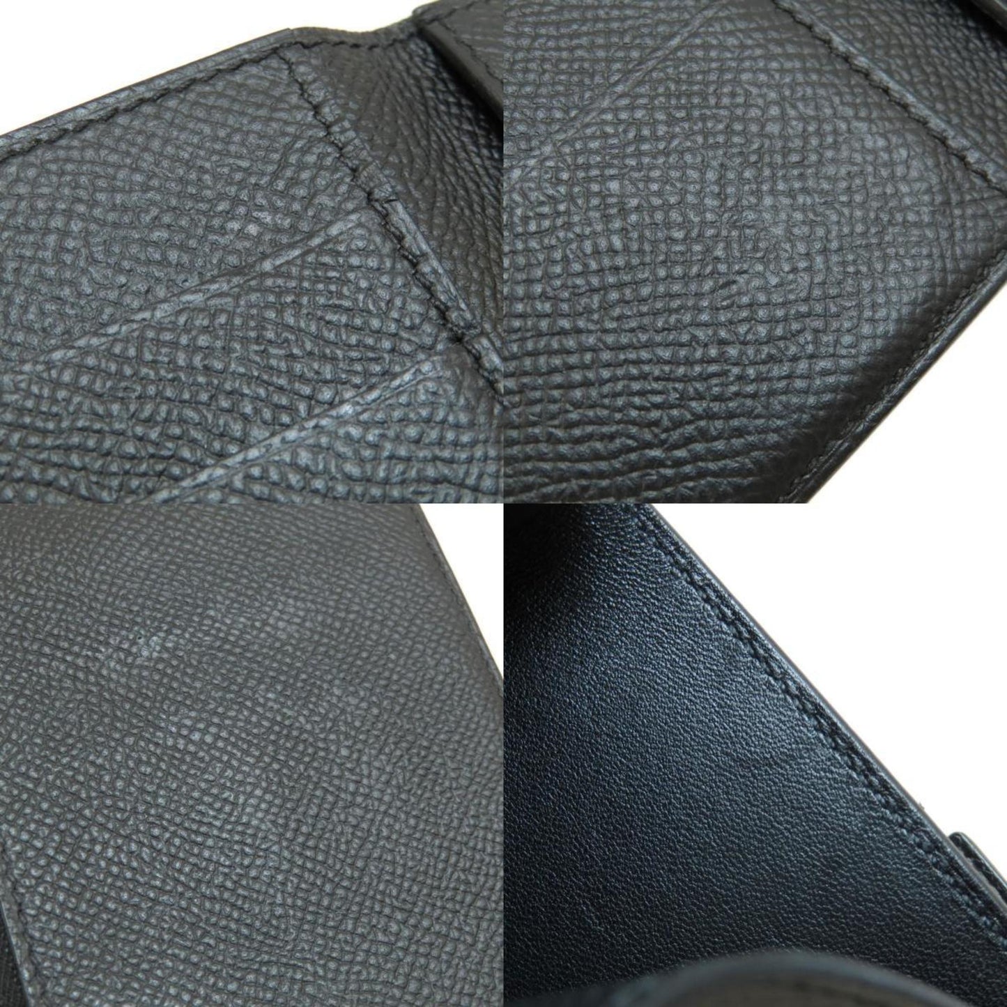 Hermès Black Leather Clic 12