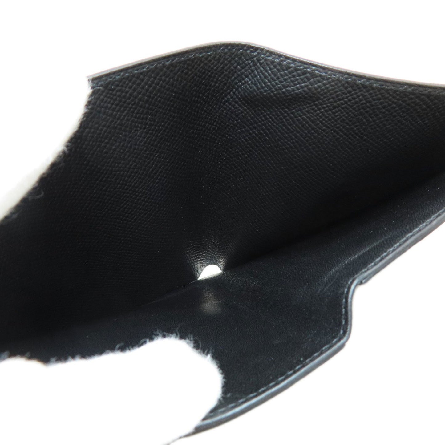 Hermès Black Leather Clic 12