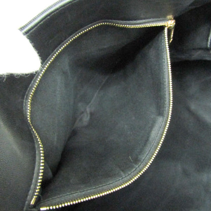 Salvatore Ferragamo Black Canvas Tote