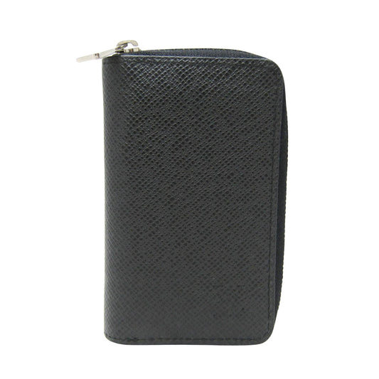 Louis Vuitton Black Leather Zippy Coin Purse