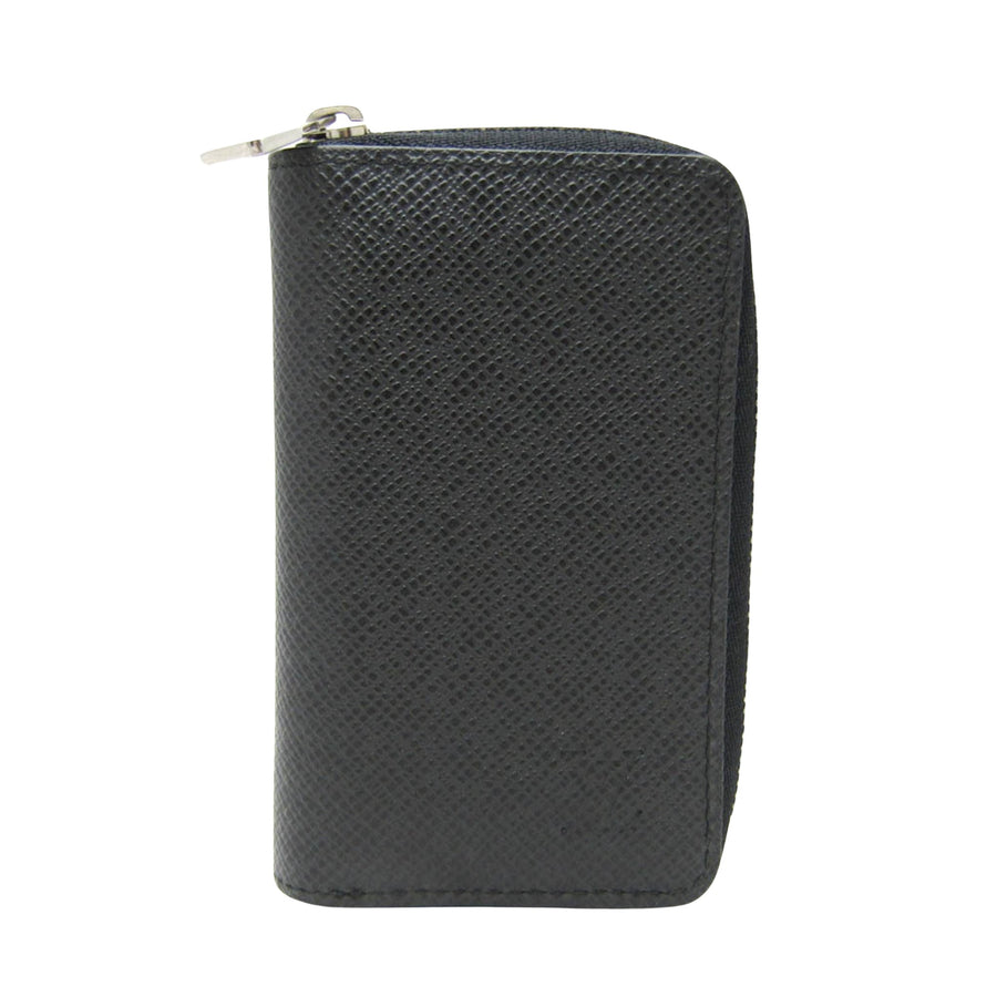 Louis Vuitton Black Leather Zippy Coin Purse