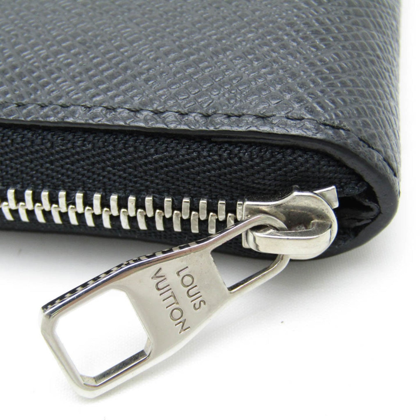 Louis Vuitton Black Leather Zippy Coin Purse