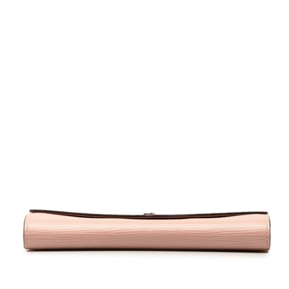 Louis Vuitton Pink Leather Portefeuille Sarah