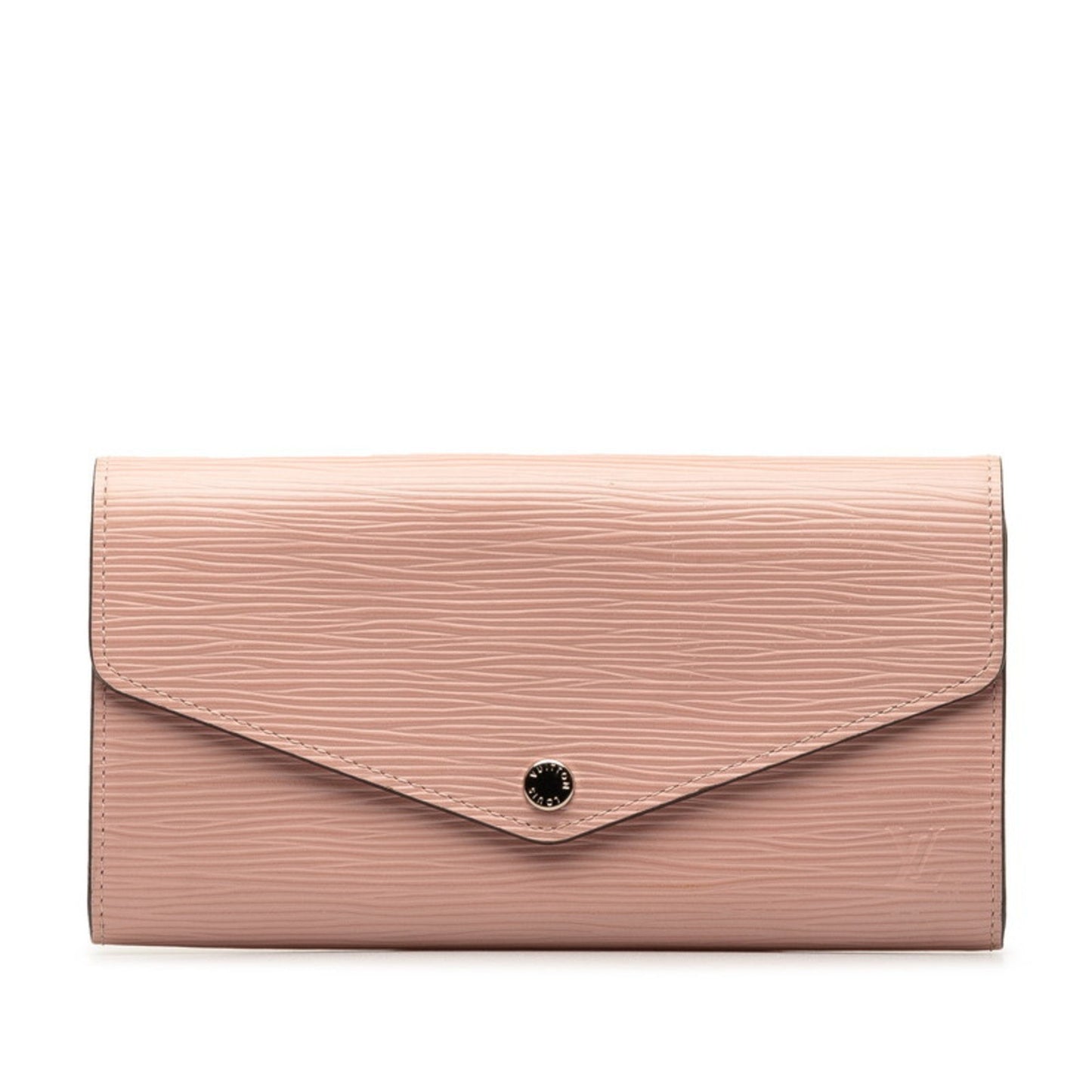 Louis Vuitton Pink Leather Portefeuille Sarah