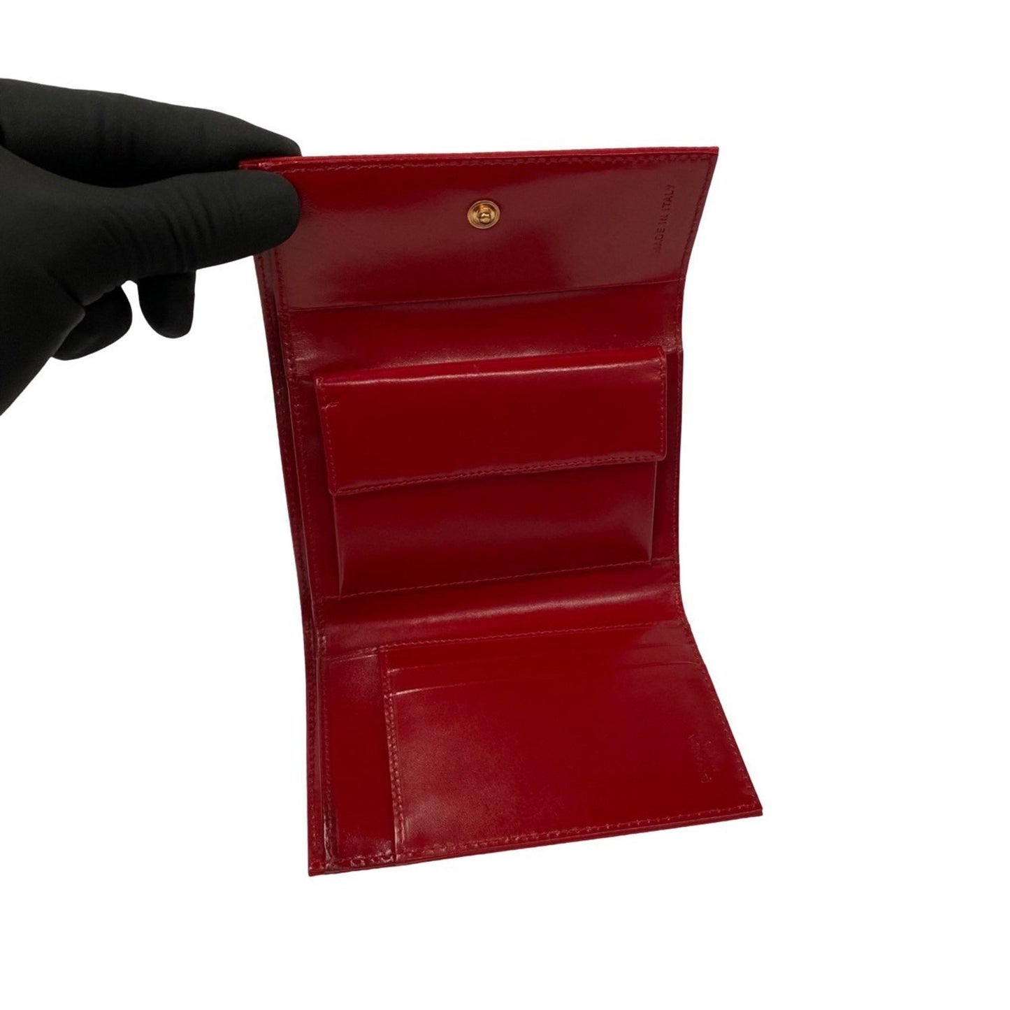 Prada Red Leather Saffiano