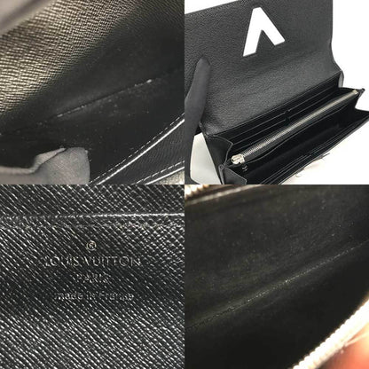 Louis Vuitton Black Leather Portefeuille Twist