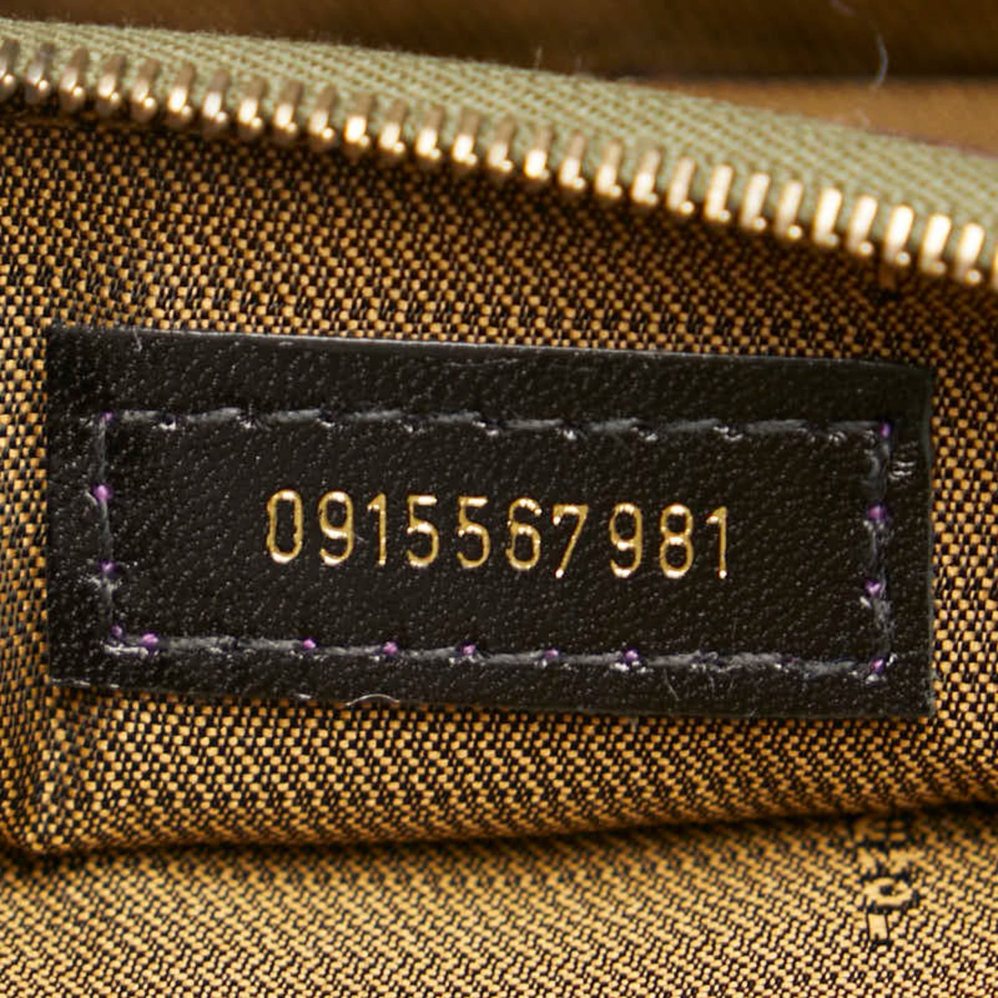 Fendi Brown Canvas Zucca