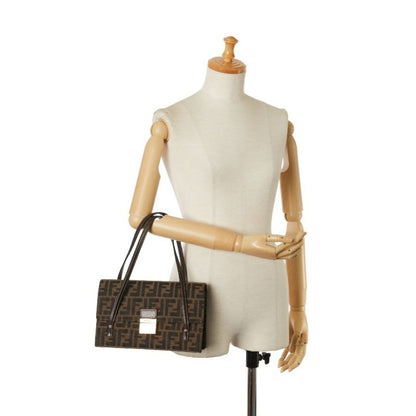 Fendi Brown Canvas Zucca