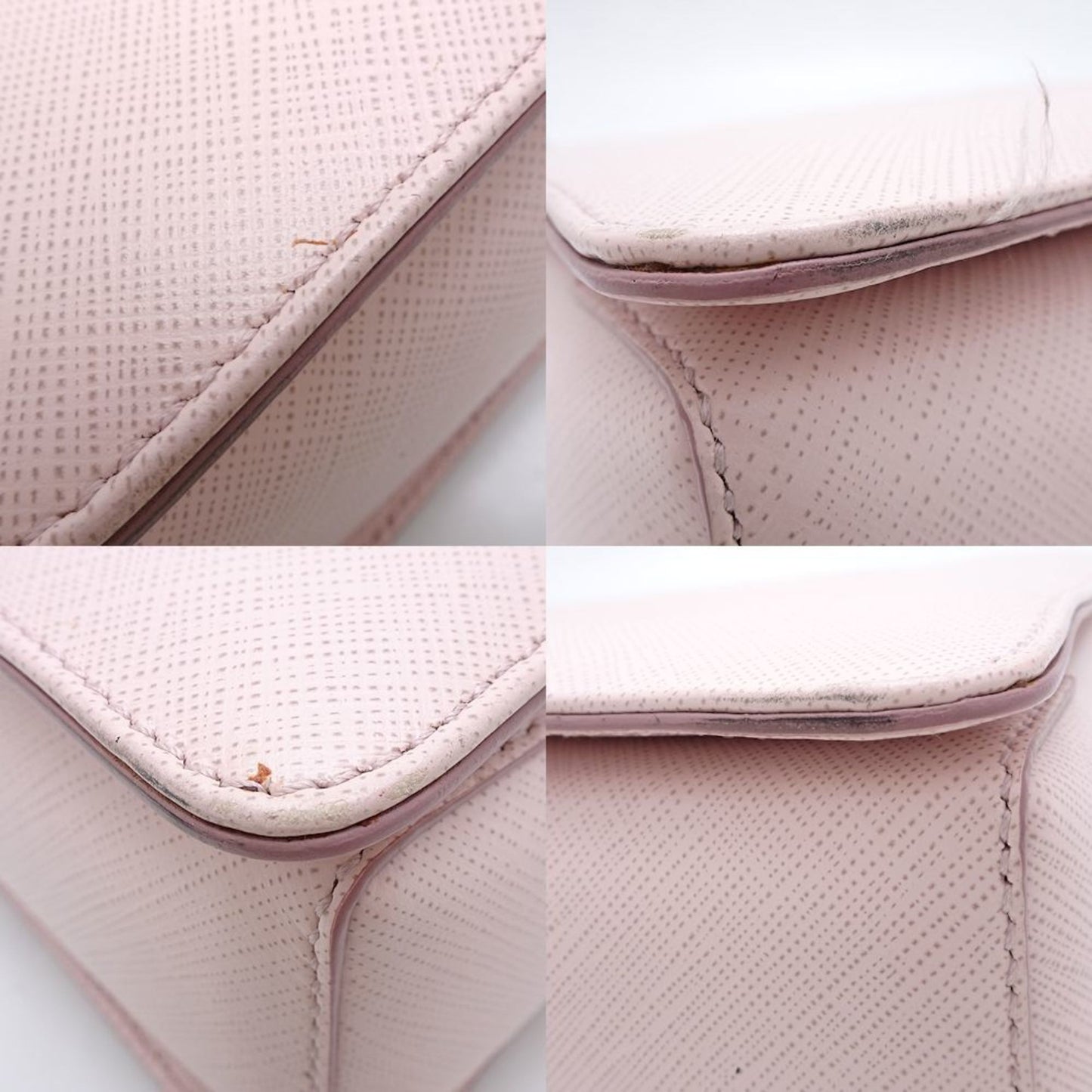 Salvatore Ferragamo Pink Leather Vara