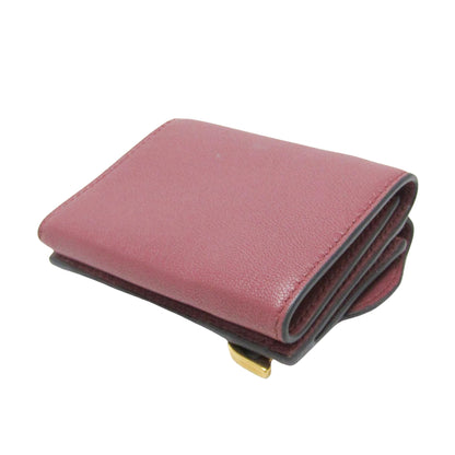 Dior Pink Leather Saddle