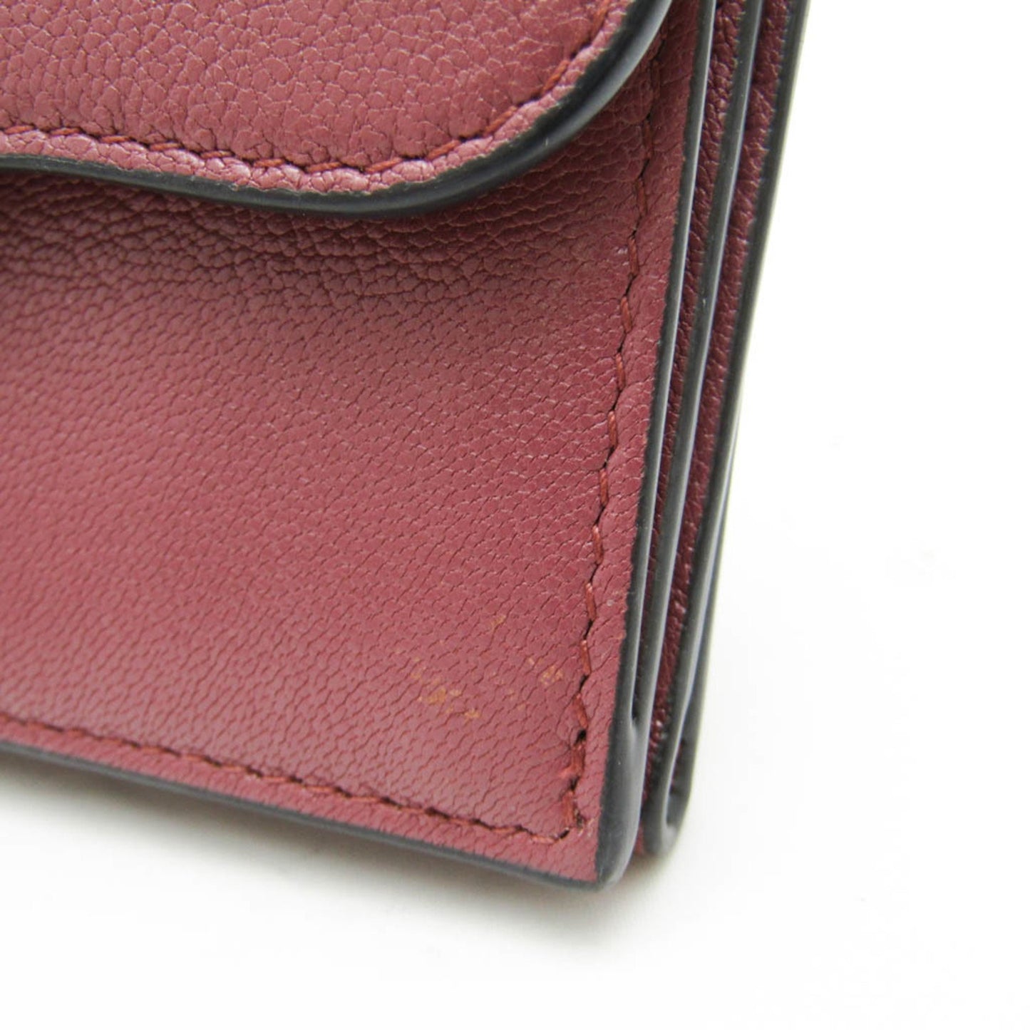 Dior Pink Leather Saddle