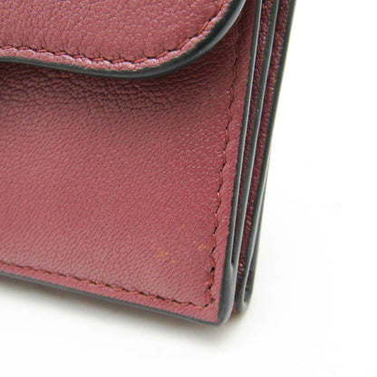 Dior Pink Leather Saddle