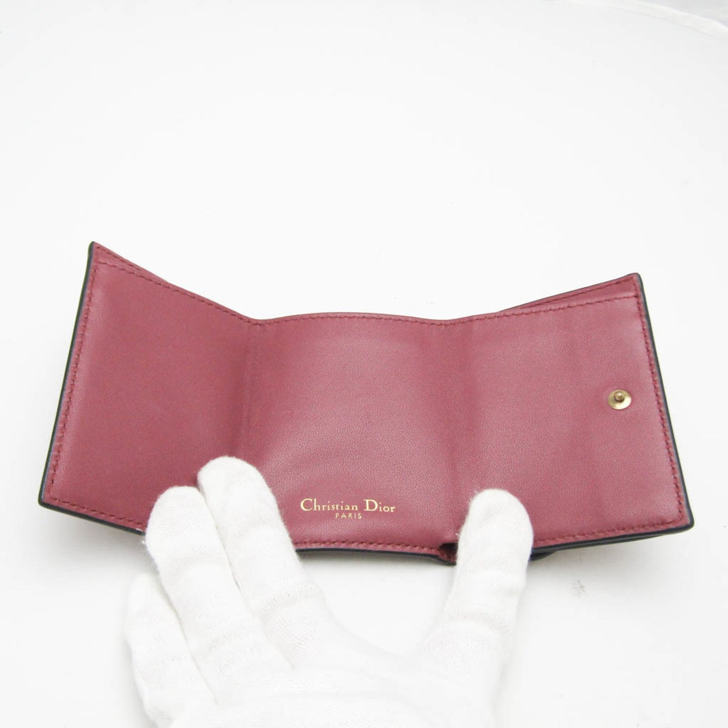Dior Pink Leather Saddle