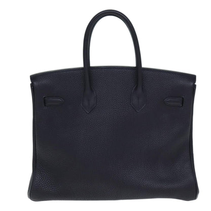 Hermès Blue Leather Birkin 35