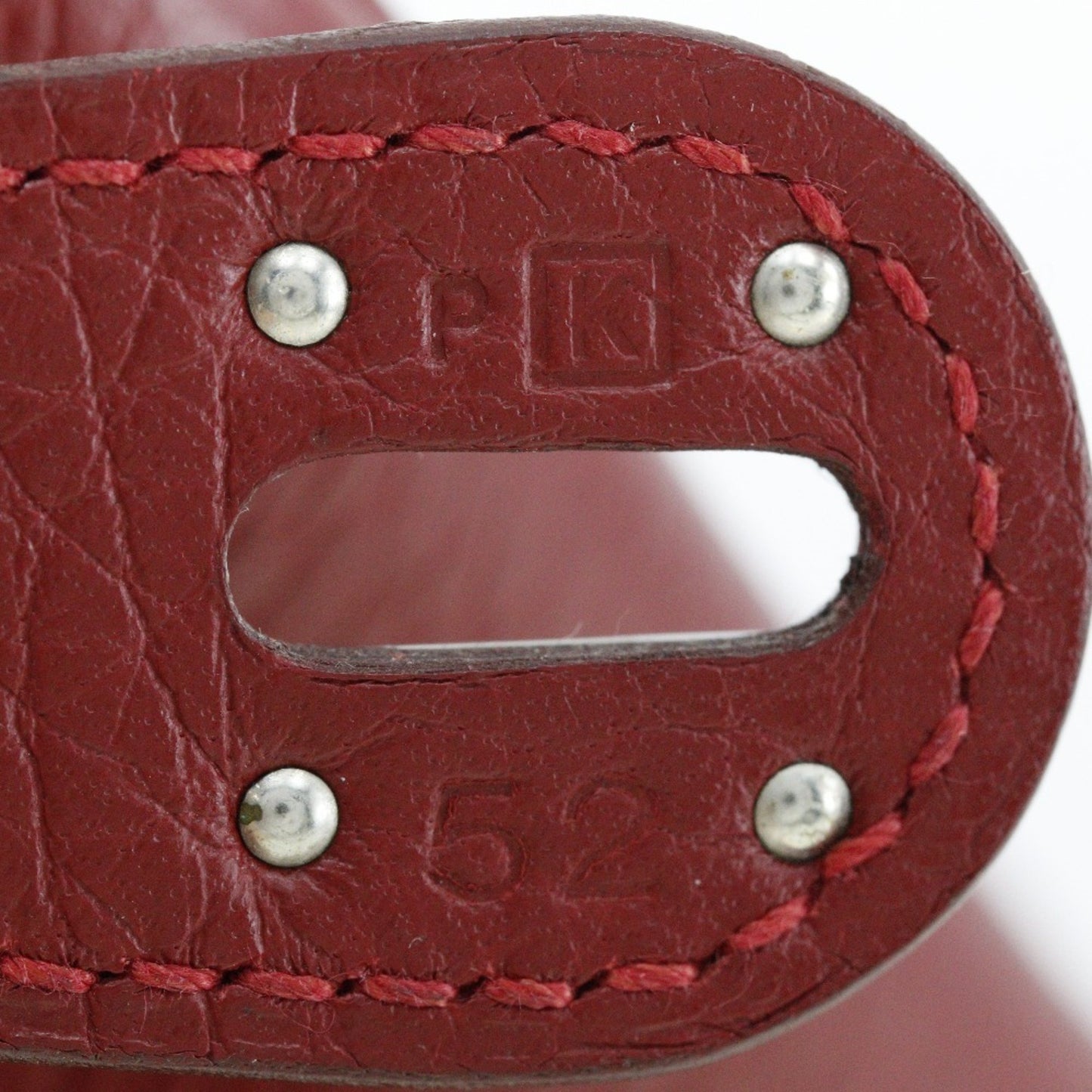 Hermès Red Leather Lindy