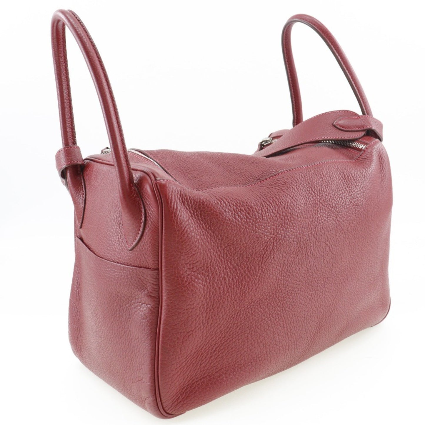 Hermès Red Leather Lindy