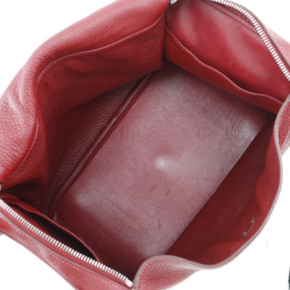 Hermès Red Leather Lindy