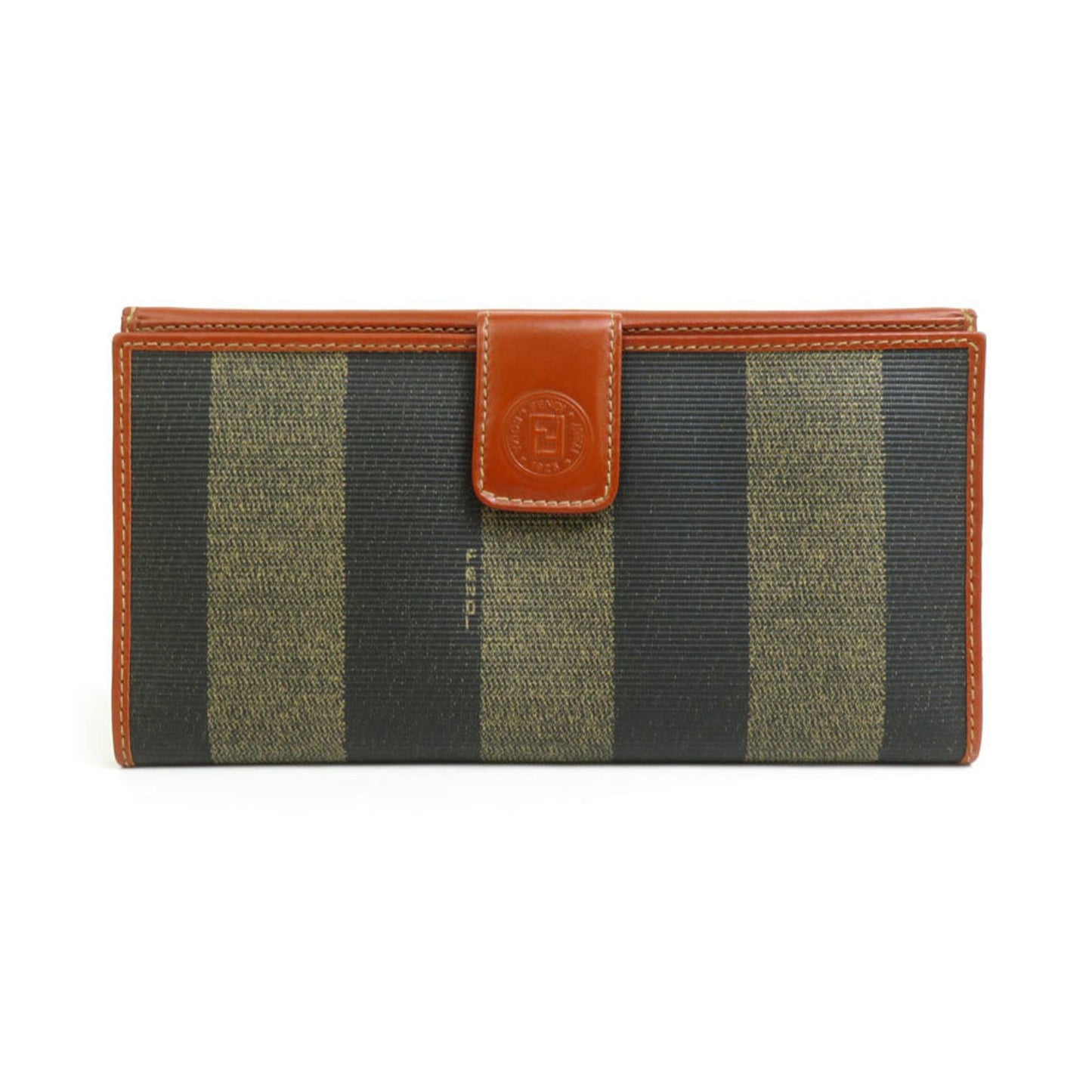 Fendi Brown Canvas Pecan