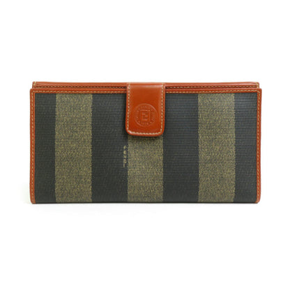 Fendi Brown Canvas Pecan