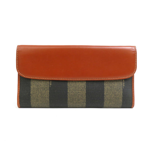 Fendi Brown Canvas Pecan
