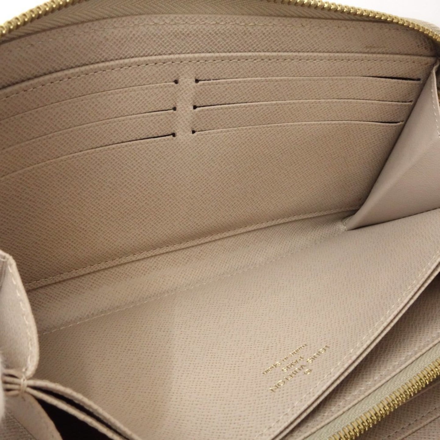 Louis Vuitton Brown Leather Portefeuille Zippy