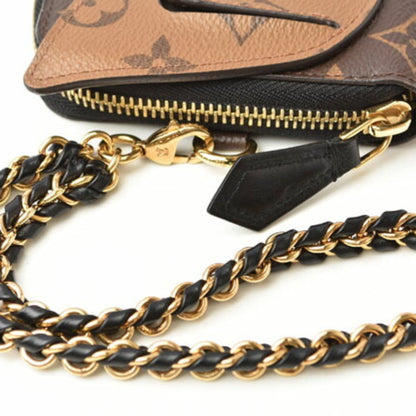 Louis Vuitton Brown Canvas Zippy