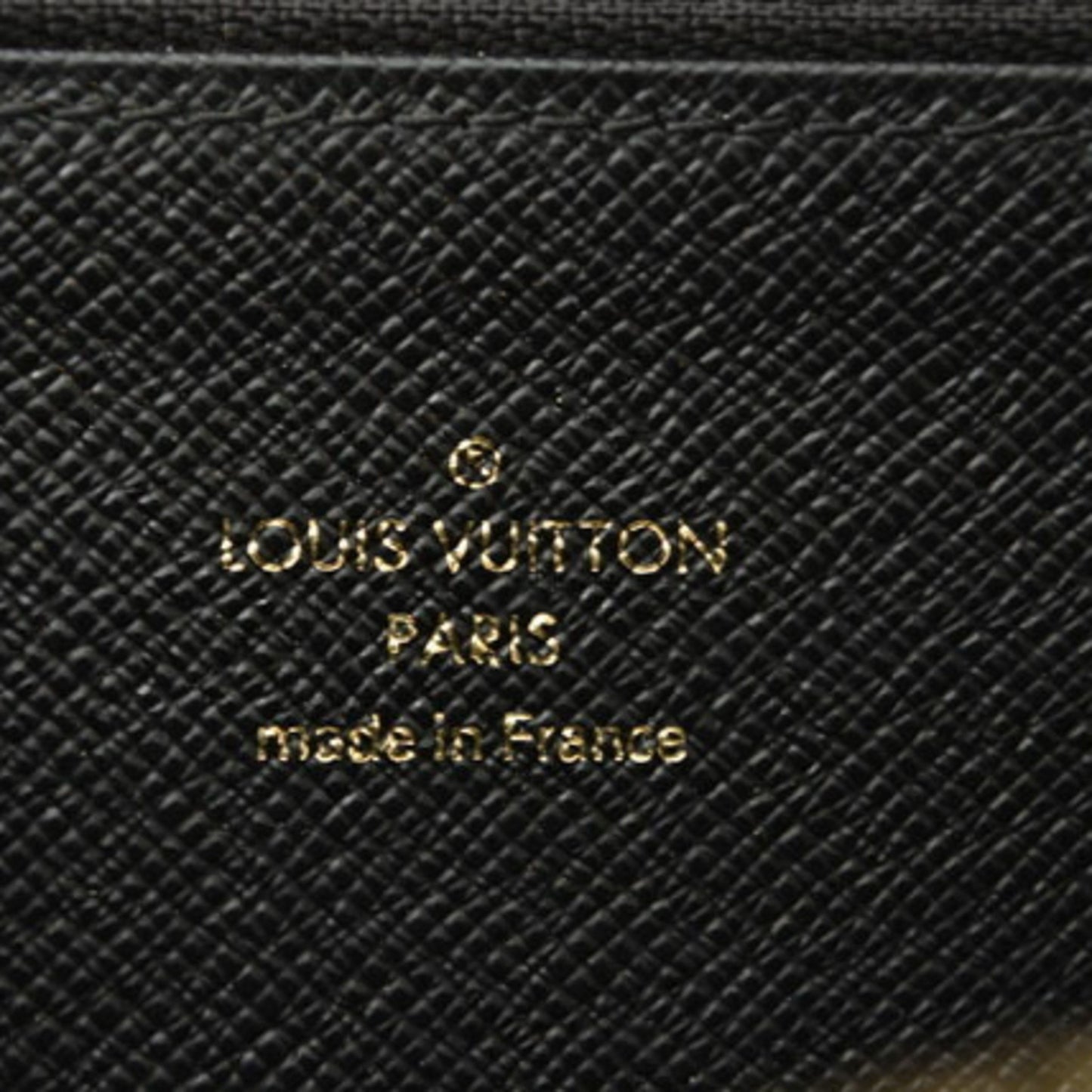 Louis Vuitton Brown Canvas Zippy