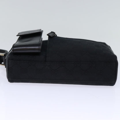 Gucci Black Canvas Gg Canvas