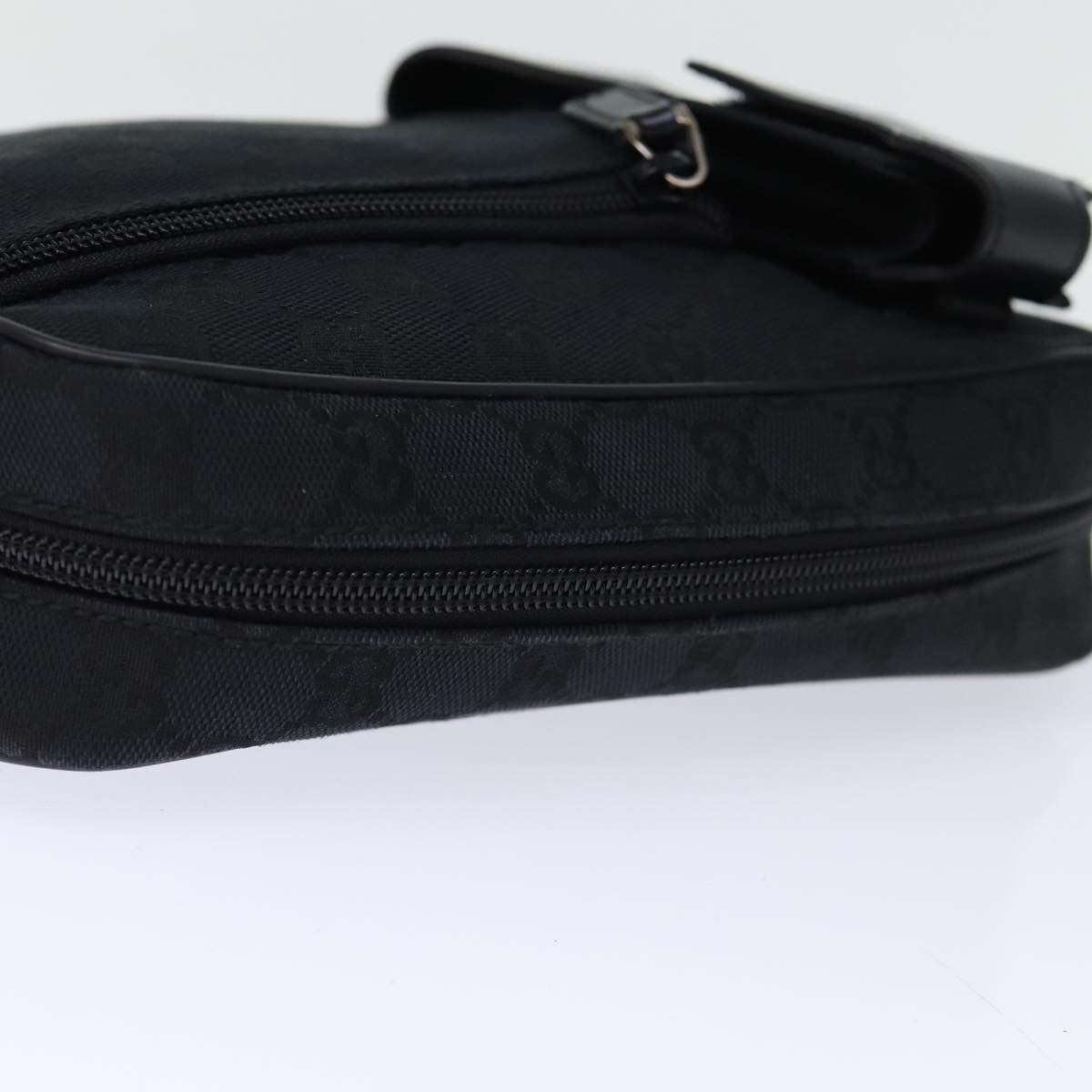 Gucci Black Canvas Gg Canvas