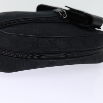 Gucci Black Canvas Gg Canvas