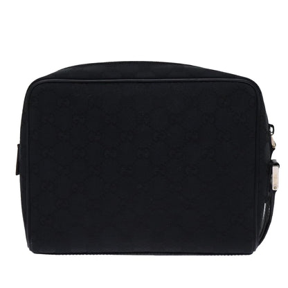 Gucci Black Canvas Gg Canvas