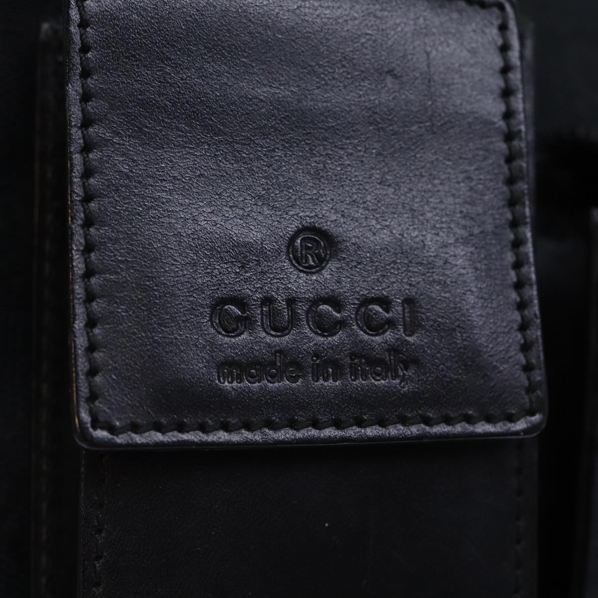 Gucci Black Canvas Gg Canvas