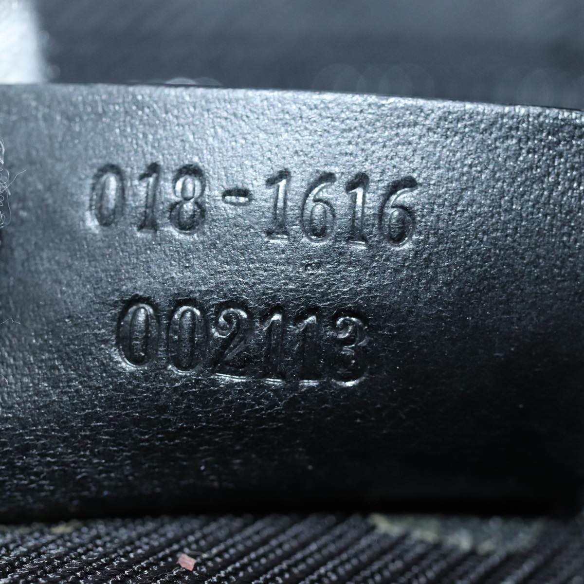 Gucci Black Canvas Gg Canvas