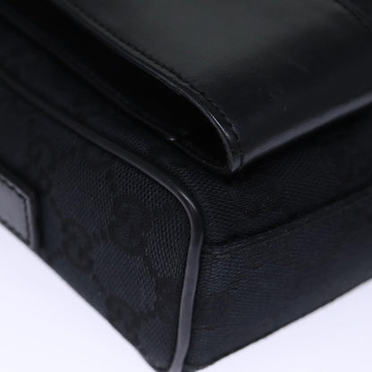 Gucci Black Canvas Gg Canvas