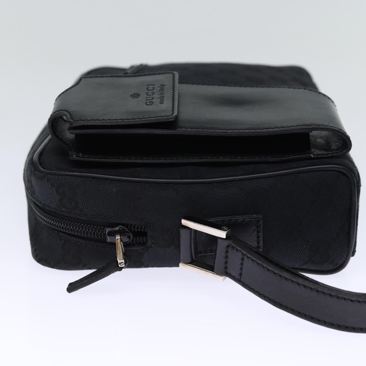 Gucci Black Canvas Gg Canvas