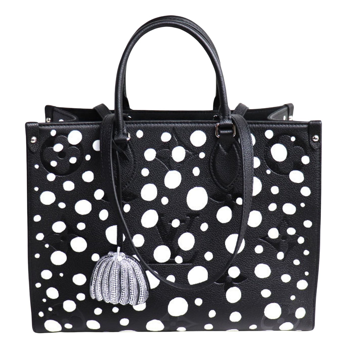 Louis Vuitton Black Leather On The Go