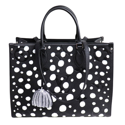 Louis Vuitton Black Leather On The Go