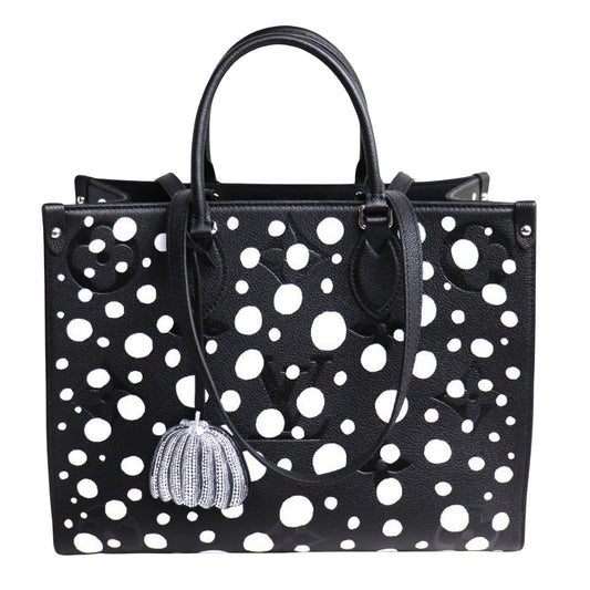 Louis Vuitton Black Leather On The Go