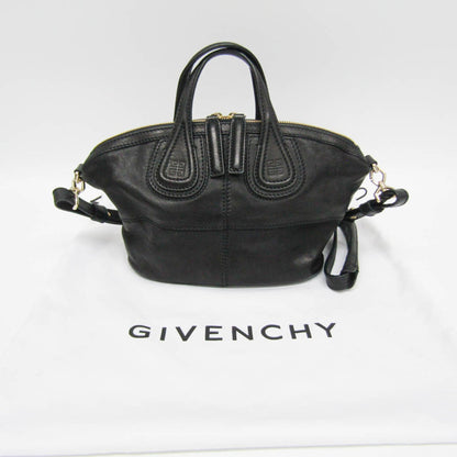 Givenchy Black Leather Nightingale