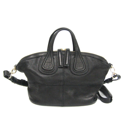 Givenchy Black Leather Nightingale